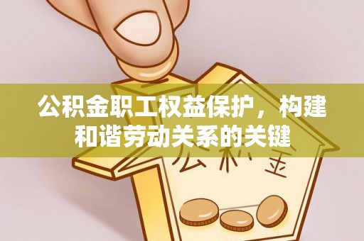 莎车公积金职工权益保护，构建和谐劳动关系的关键