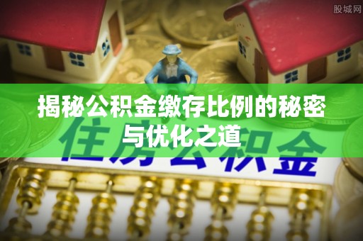 莎车揭秘公积金缴存比例的秘密与优化之道